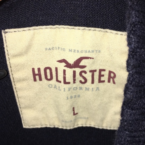 Men’s Large Hollister V-Neck Sweater - Picture 4 of 4